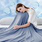 Manta refrescante para quienes duermen con calor🛏️