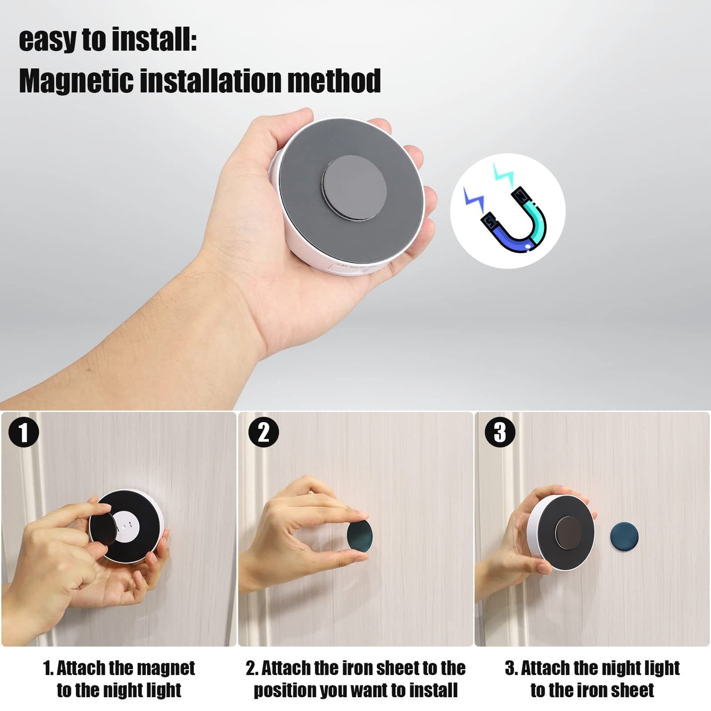 🎅Christmas Hot Sale🎁LED Luz de Noche con Sensor Inteligente