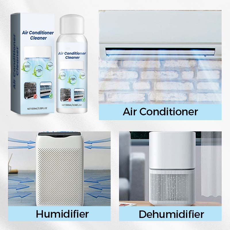 Potente Spray Limpiador de Aire Acondicionado