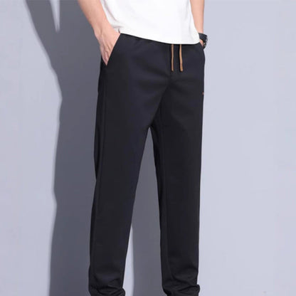 Pantalones Casuales de Seda Helada para Hombre