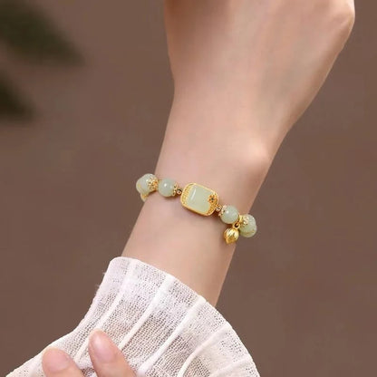 Pulsera de Cuentas de Jade Hotan