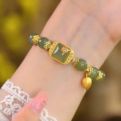 Pulsera de Cuentas de Jade Hotan
