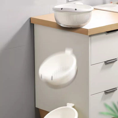 Juego de escurridor de cocina 2 en 1 con colador de cuenco