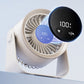 Mini Portable Rechargeable Wall Mounted Fan with Lights