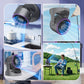 Mini Portable Rechargeable Wall Mounted Fan with Lights