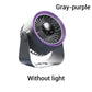 Mini Portable Rechargeable Wall Mounted Fan with Lights