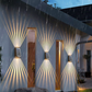 ⏳Time-limited Special⌛ Foco decorativo de pared solar de 4 LED impermeable para exteriores