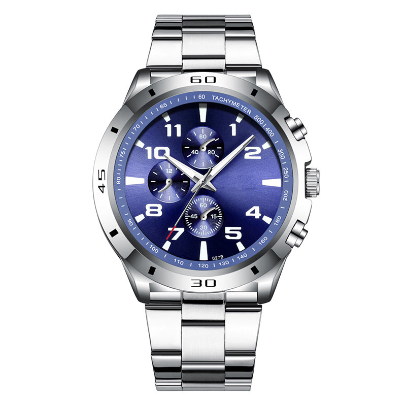 Reloj de cuarzo luminoso impermeable de moda