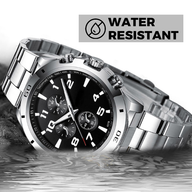 Reloj de cuarzo luminoso impermeable de moda