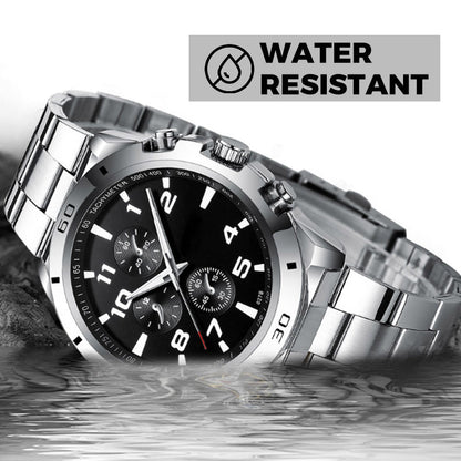 Reloj de cuarzo luminoso impermeable de moda