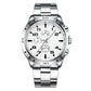 Reloj de cuarzo luminoso impermeable de moda