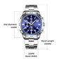 Reloj de cuarzo luminoso impermeable de moda
