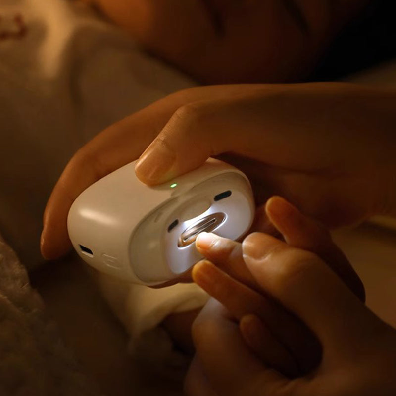 Cortauñas eléctrico de 2 velocidades con LED