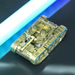 Juguete Transformer Tanque Robot con Spinner Antiestrés