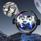 Encendedor eléctrico con luz Creative Gyro Windproof Dual Arc