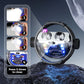 Encendedor eléctrico con luz Creative Gyro Windproof Dual Arc