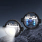 Encendedor eléctrico con luz Creative Gyro Windproof Dual Arc