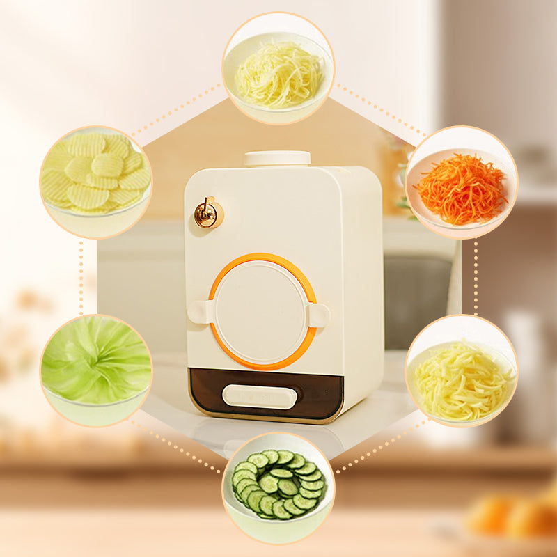 Cortadora y Trituradora de Verduras Eléctrica Multifuncional para Cocina