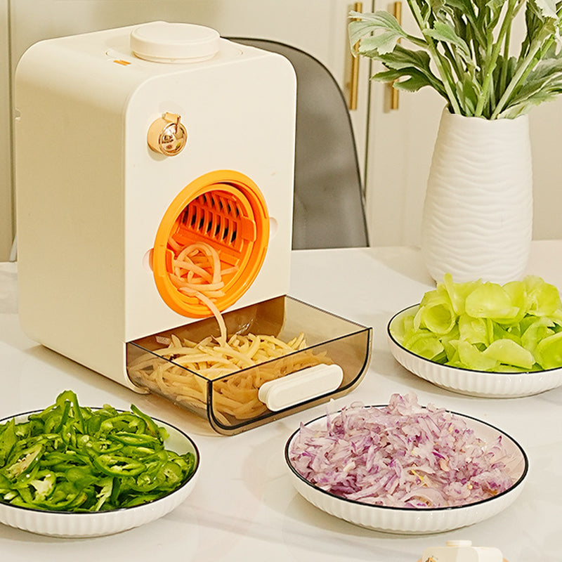 Cortadora y Trituradora de Verduras Eléctrica Multifuncional para Cocina