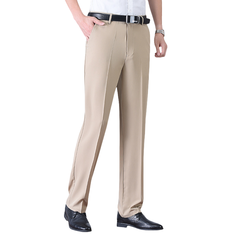 🎉2025 Venta caliente✨Pantalones de traje de secado rápido de seda de hielo para hombre
