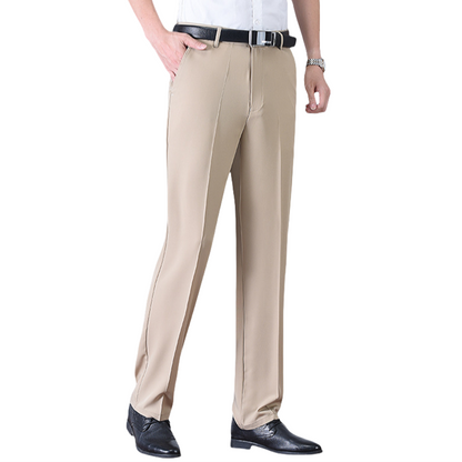 🎉2025 Venta caliente✨Pantalones de traje de secado rápido de seda de hielo para hombre