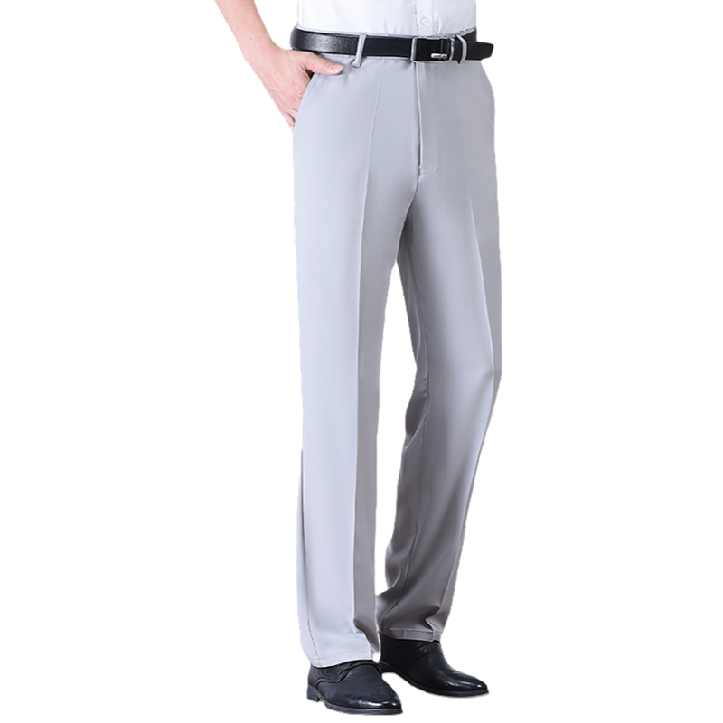 🎉2025 Venta caliente✨Pantalones de traje de secado rápido de seda de hielo para hombre