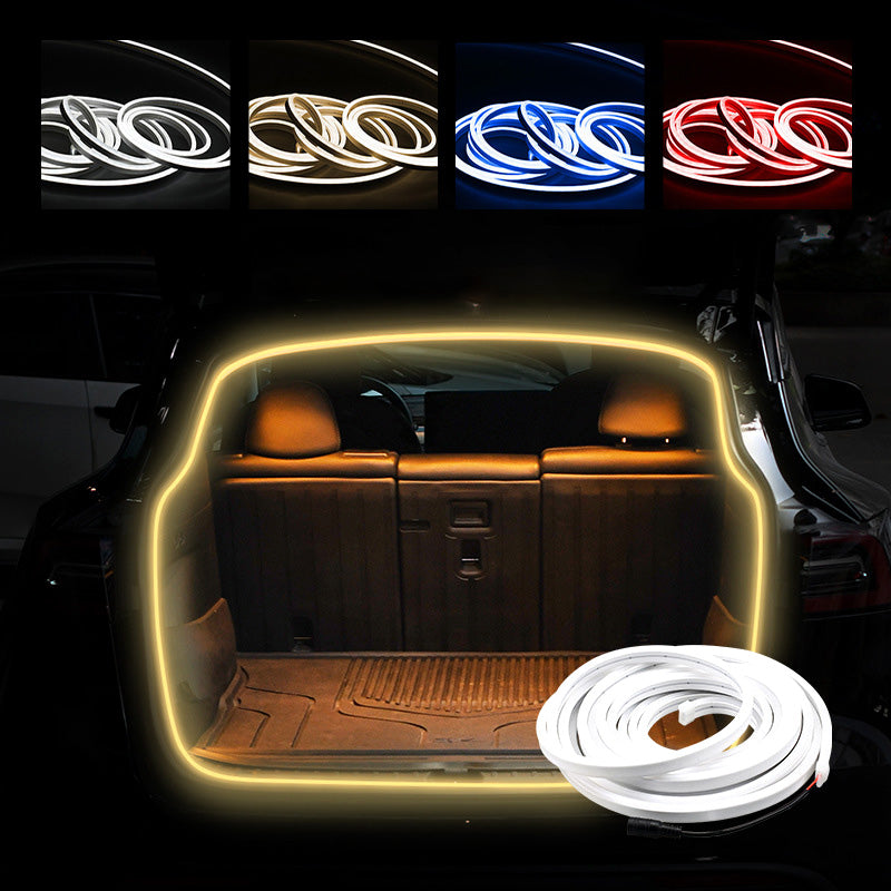 Tira de luz para la lámpara decorativa del maletero del coche