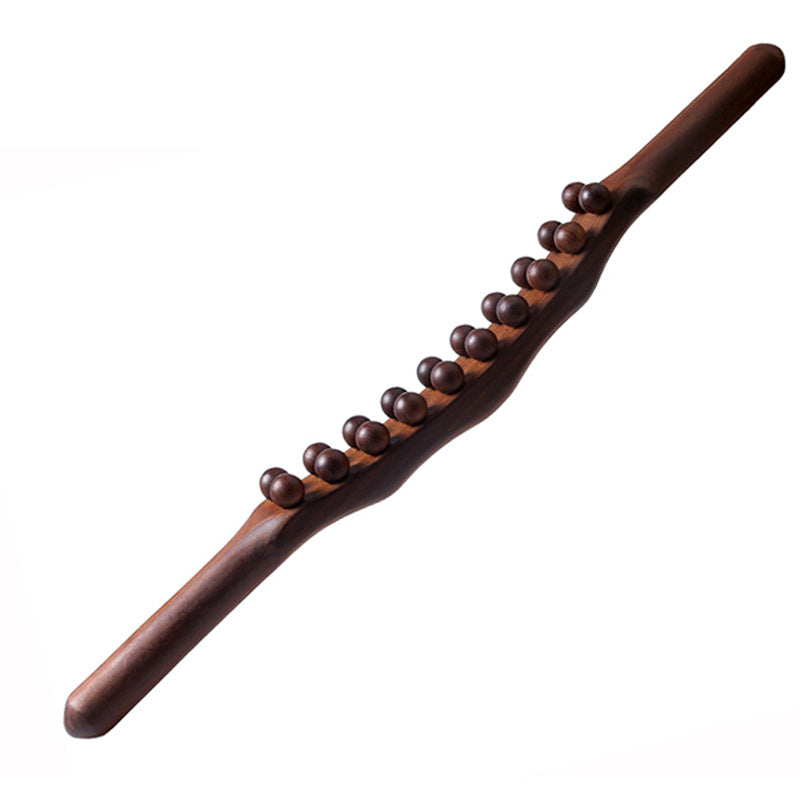 Bastón de Masaje Linfático de Madera