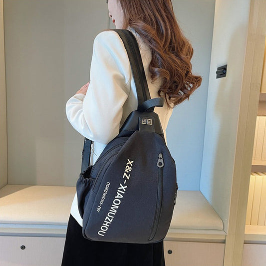 Mochila deportiva femenina de gran capacidad