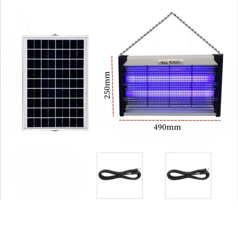 🏡 🦟Artículos imprescindibles para el jardín, lámparas solares antimosquitos, ¡matamosquitos inteligente!