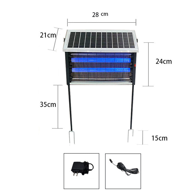 🏡 🦟Artículos imprescindibles para el jardín, lámparas solares antimosquitos, ¡matamosquitos inteligente!