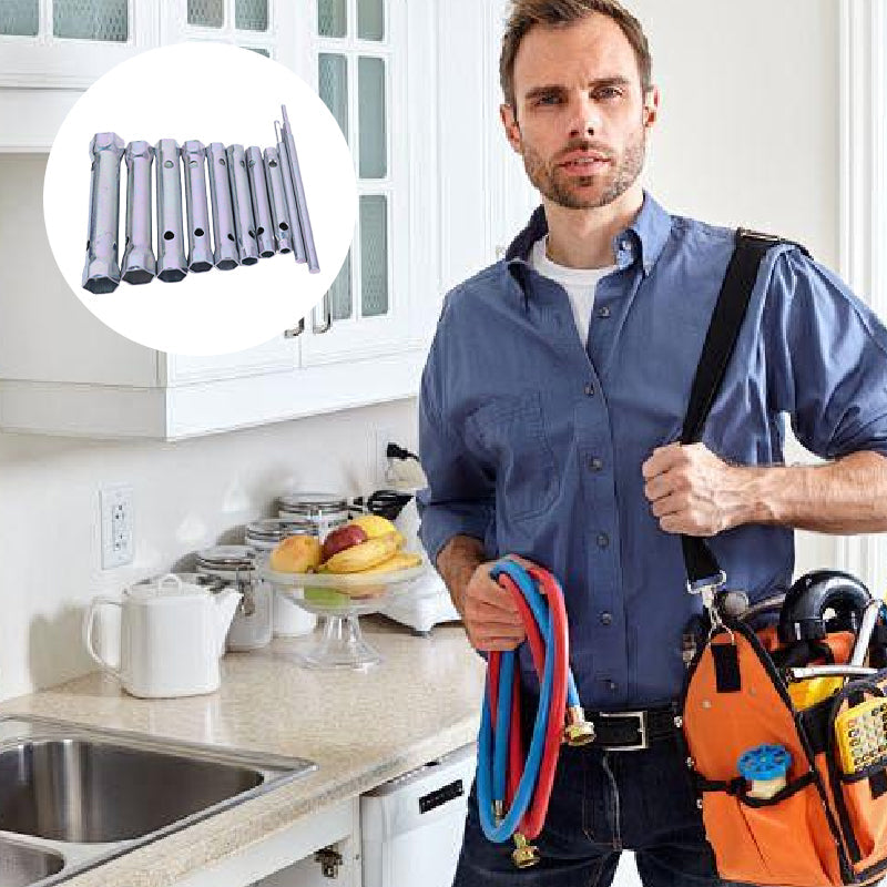 Kit de reparación para la instalación de grifos de lavabo Herramientas