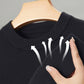 Camisetas de Manga Corta con Cuello Redondo Sólido para Hombre