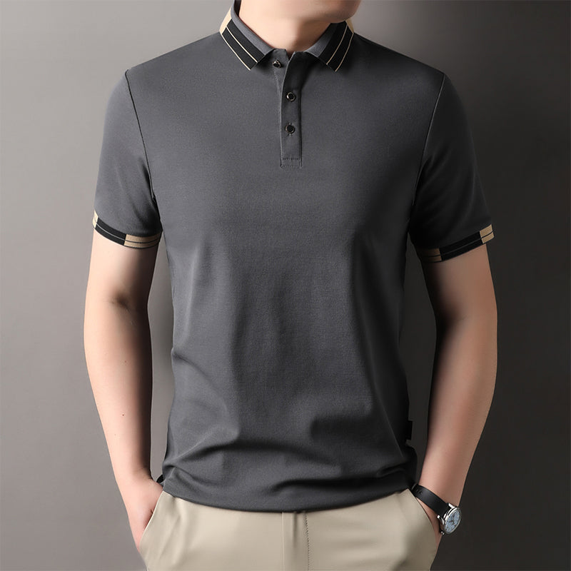 🔥Hot Sale-53% Off🔥Camisa ligera de manga corta con cuello para hombre👔