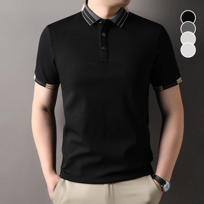 🔥Hot Sale-53% Off🔥Camisa ligera de manga corta con cuello para hombre👔
