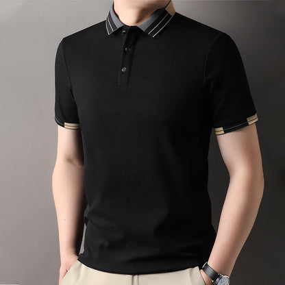 🔥Hot Sale-53% Off🔥Camisa ligera de manga corta con cuello para hombre👔