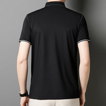 ✈️Free envío al comprar 2✈️Business Camiseta Casual Solapa Manga Corta