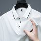 ✈️Free envío al comprar 2✈️Business Camiseta Casual Solapa Manga Corta