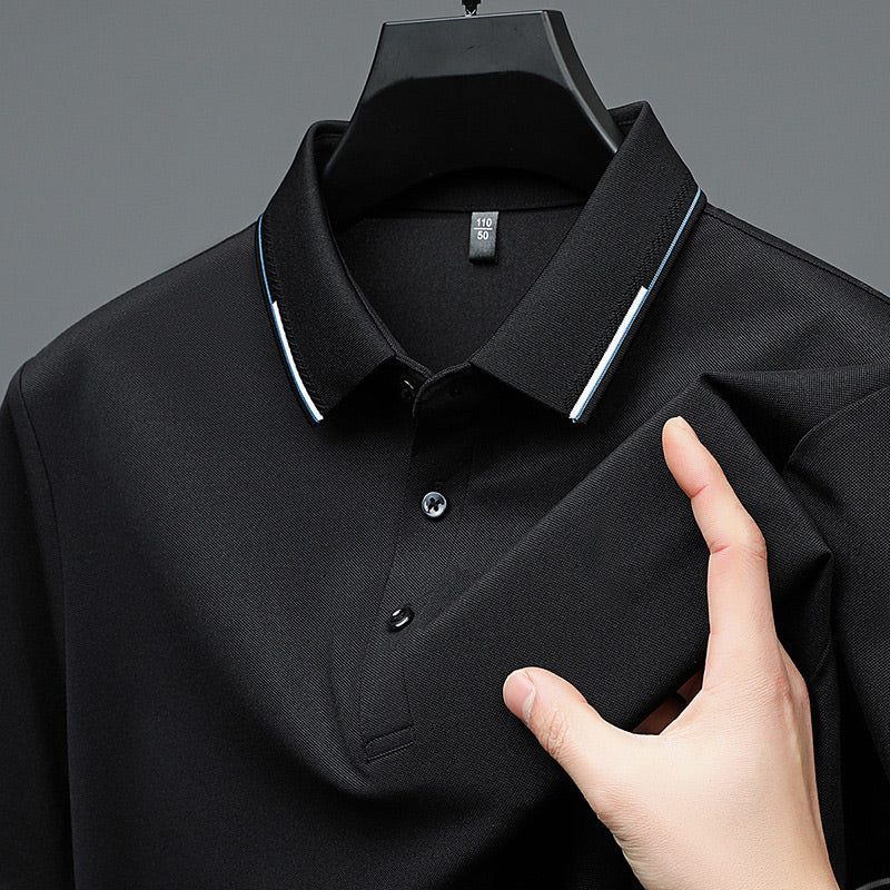 ✈️Free envío al comprar 2✈️Business Camiseta Casual Solapa Manga Corta