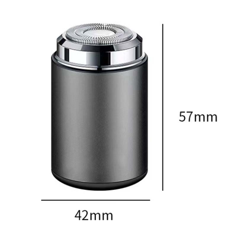 Mini maquinilla de afeitar portátil recargable e impermeable