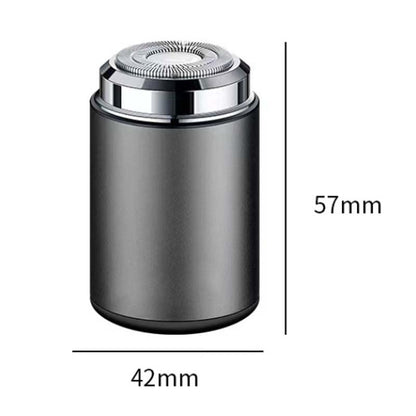 Mini maquinilla de afeitar portátil recargable e impermeable