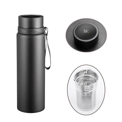 Taza aislante de acero inoxidable de gran capacidad