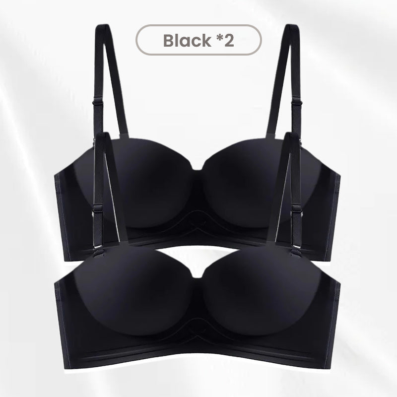 Sujetador push-up con tirantes invisibles antideslizantes