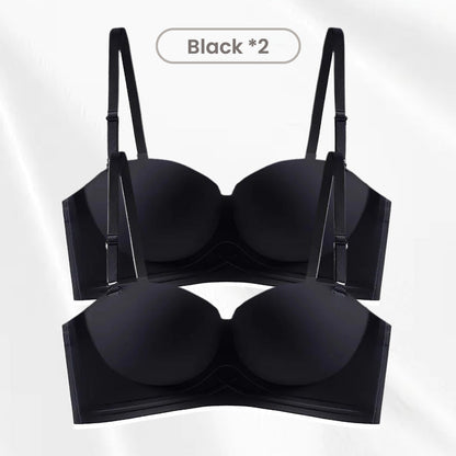 Sujetador push-up con tirantes invisibles antideslizantes
