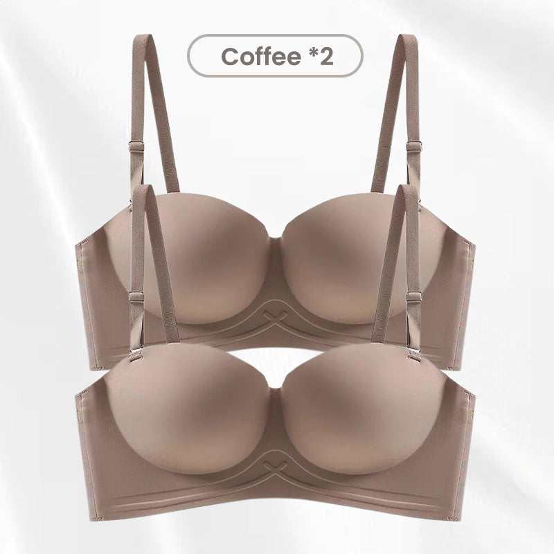 Sujetador push-up con tirantes invisibles antideslizantes