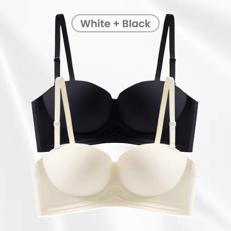 Sujetador push-up con tirantes invisibles antideslizantes