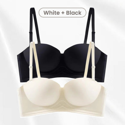 Sujetador push-up con tirantes invisibles antideslizantes