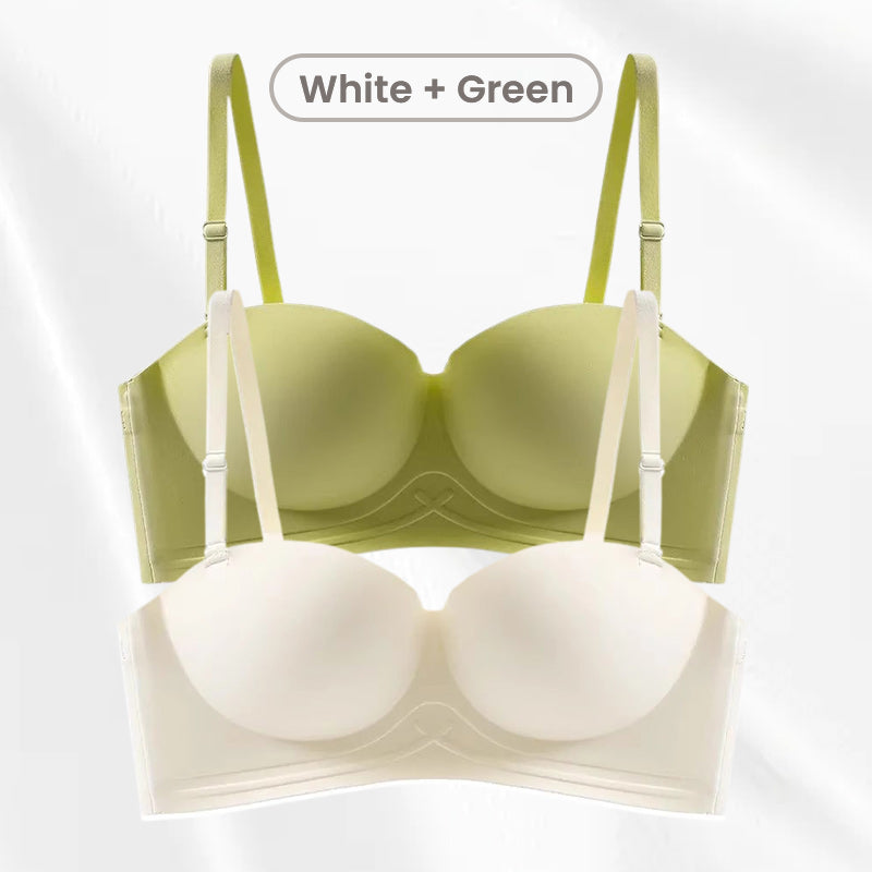 Sujetador push-up con tirantes invisibles antideslizantes