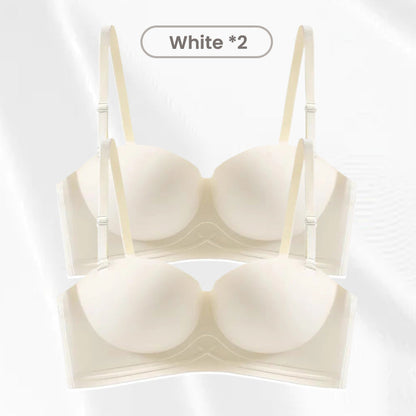 Sujetador push-up con tirantes invisibles antideslizantes