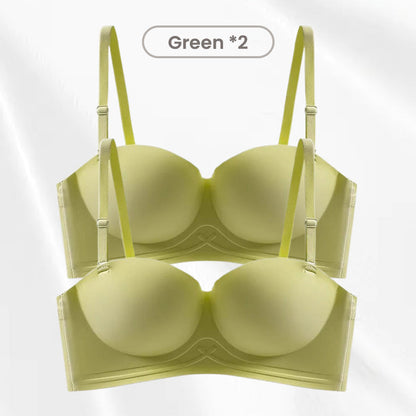 Sujetador push-up con tirantes invisibles antideslizantes